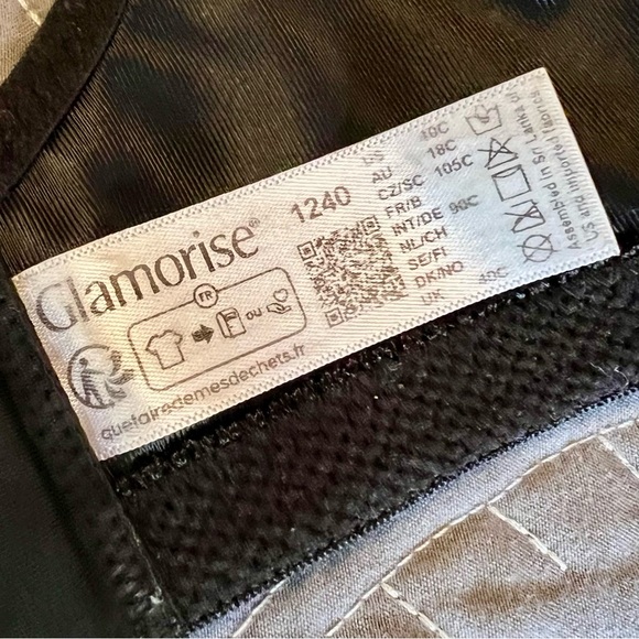 Glamorise Low Cut WonderWire Lace Bra - Picture 5 of 5